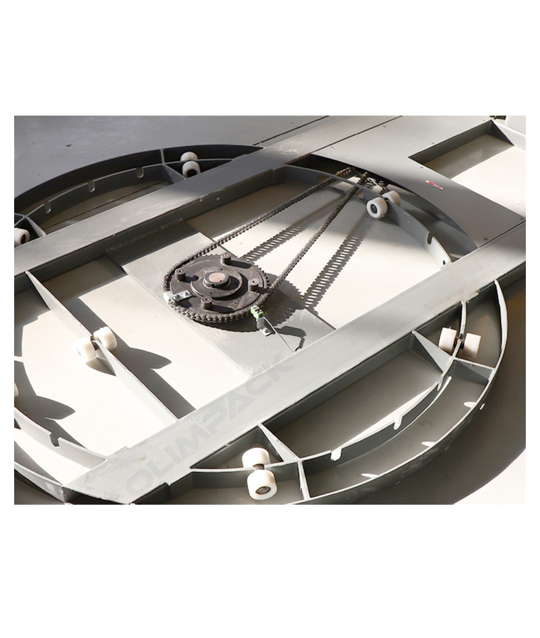 OLİMPACK TERAZİLİ | MOTORLU ÖN GERDİRME PALET STREÇ SARMA MAKİNESİ - 5